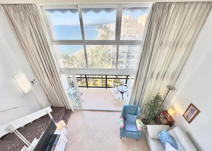 アパート Skol 609 - Duplex 1 Bedroom In Skol With Amazing Sea Views. マルベーリャ